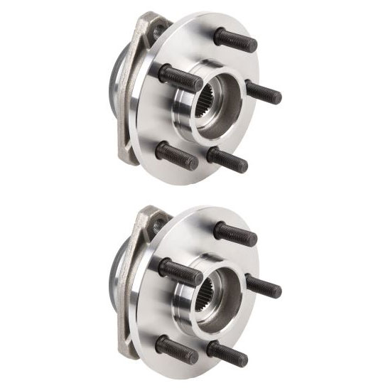 New 1999 Jeep Cherokee Wheel Hub Assembly Kit - Front Pair Pair of Front Hubs - with Cast Disc