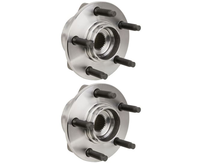 New 2001 Lincoln Continental Wheel Hub Assembly Kit - Front Pair Pair of Front Hubs