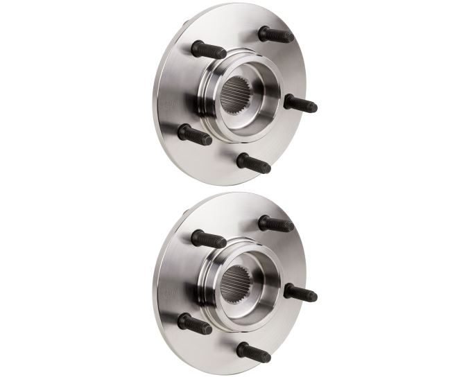 New 2000 Lincoln Navigator Wheel Hub Assembly Kit - Front Pair Pair of Front Hubs - 4WD Models with 12mm Wheel Stud