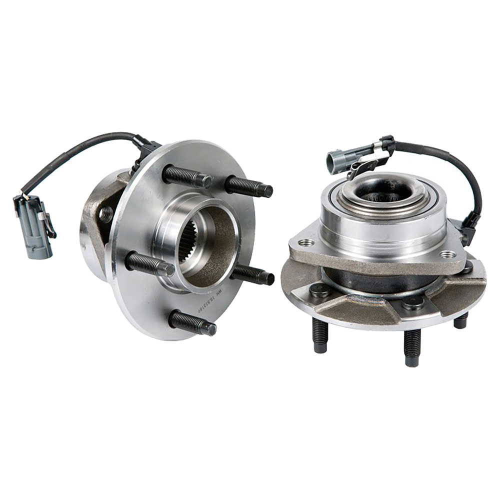 New 2006 Chevrolet Equinox Wheel Hub Assembly Kit - Front Pair Pair of Front Hubs - 2WD Models with ABS
