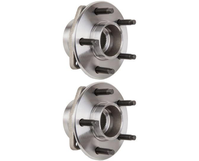 New 2005 Chevrolet Equinox Wheel Hub Assembly Kit - Front Pair Pair of Front Hubs - 4WD Models without ABS