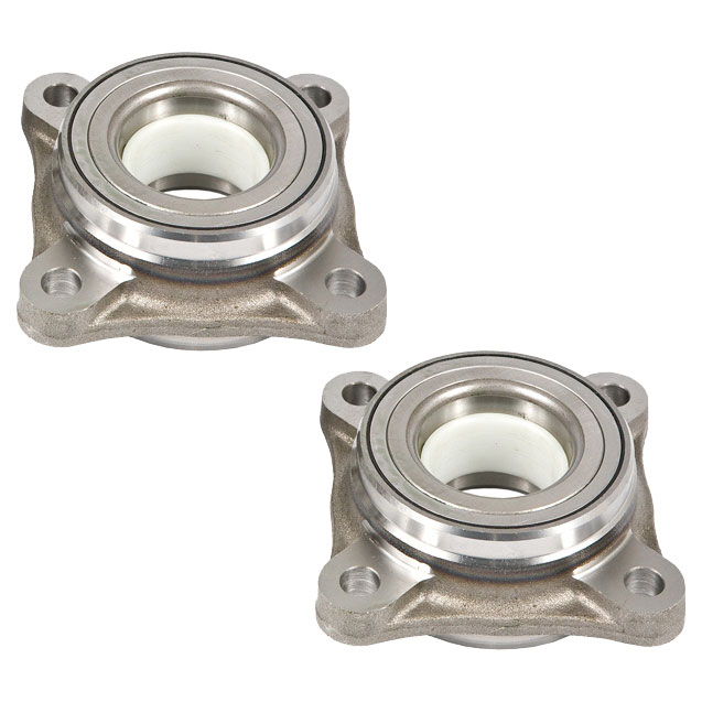 New 2008 Toyota FJ Cruiser Wheel Hub Assembly Kit - Front Pair Pair of Front Hubs - With Built in ABS - 4WD Models - BEARINGS ONLY