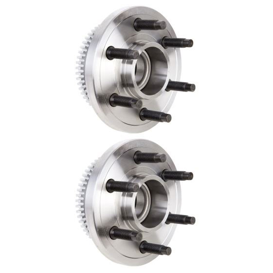 New 2002 Dodge Durango Wheel Hub Assembly Kit - Front Pair Pair of Front Hubs - 2WD Models with 4 Wheel ABS