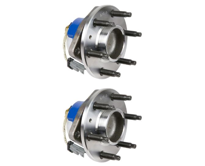 New 2003 Cadillac CTS Wheel Hub Assembly Kit - Front Pair Pair of Front Hubs - All 2WD V Models