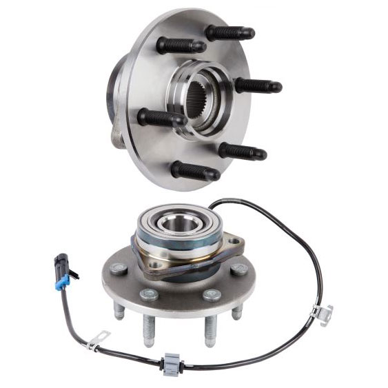 New 2004 Chevrolet Astro Van Wheel Hub Assembly Kit - Front Pair Pair of Front Hubs- AWD Models