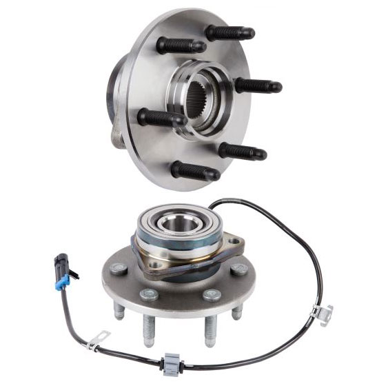 New 2004 GMC Safari Wheel Hub Assembly Kit - Front Pair Pair of Front Hubs- AWD Models