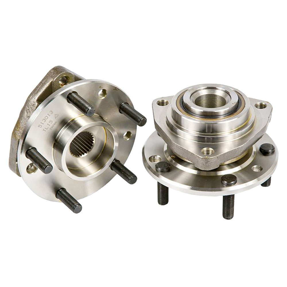 New 1991 Chevrolet S10 Truck Wheel Hub Assembly Kit - Front Pair Pair of Front Hubs - Four Wheel Drive