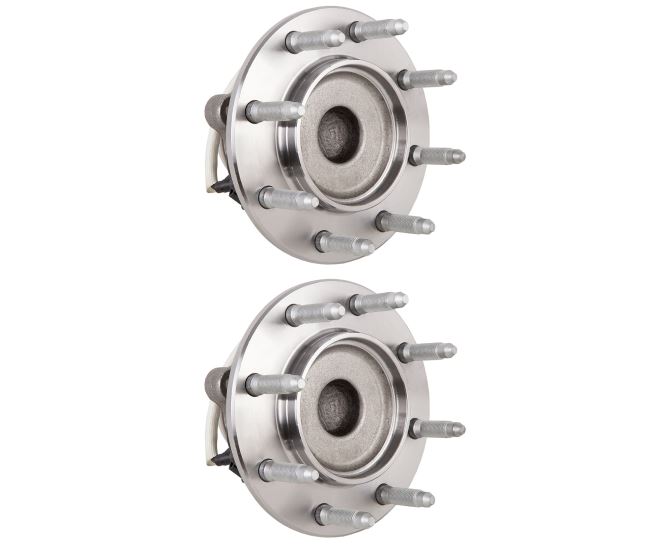 New 2008 GMC Savana 3500 Wheel Hub Assembly Kit - Front Pair Pair of Front Hubs - 2WD - [Models Over 9600 lbs Gross Vehicle Weight]