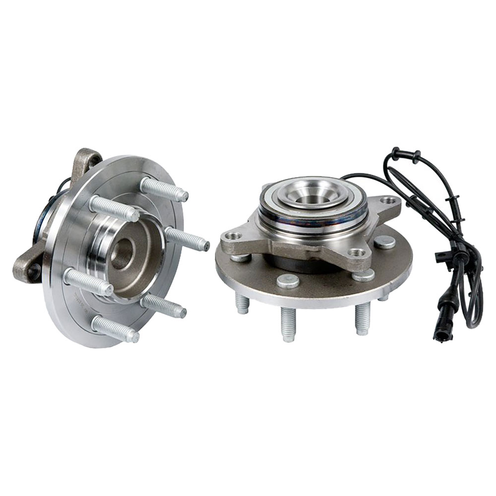 New 2004 Lincoln Navigator Wheel Hub Assembly Kit - Front Pair Pair of Front Hubs - 2WD Models with 4 wheel ABS