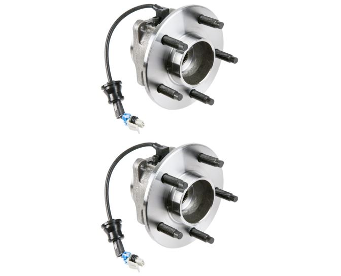 New 2006 Pontiac Torrent Wheel Hub Assembly Kit - Rear Pair Pair of Rear Hubs - FWD Models with 4 Wheel ABS