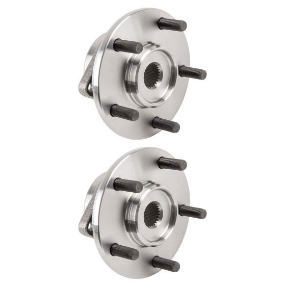 New 2005 Mitsubishi Eclipse Wheel Hub Assembly Kit - Front Pair Pair of Front Hubs - All Models