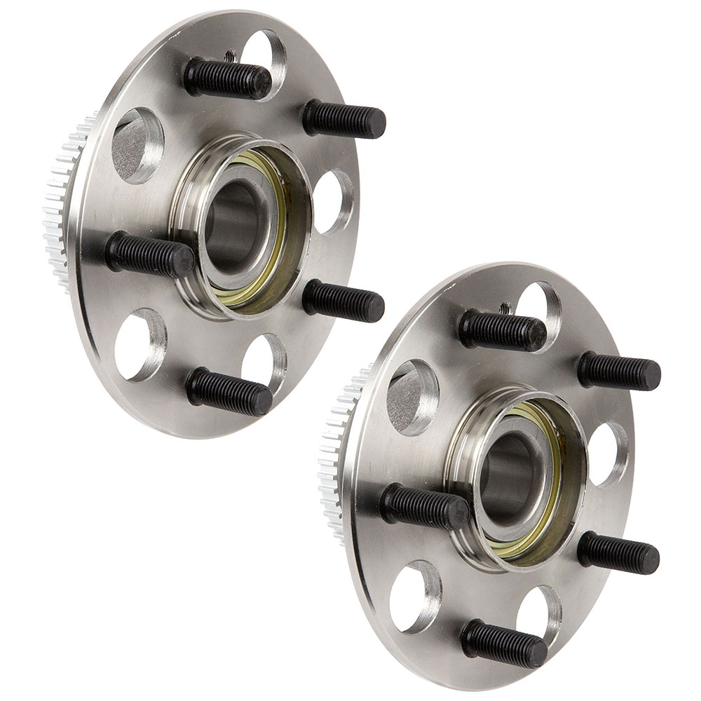 New 2002 Honda Accord Wheel Hub Assembly Kit - Rear Pair Pair of Rear Hubs - V6 Engine Models