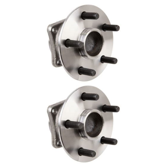 New 2000 Toyota Celica Wheel Hub Assembly Kit - Rear Pair Pair of Rear Hubs - FWD Models without ABS