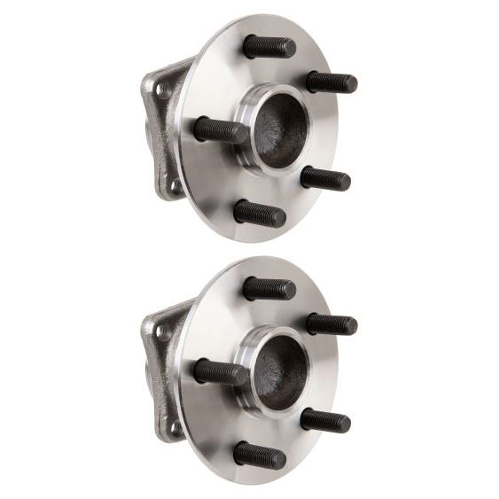 New 2003 Toyota Celica Wheel Hub Assembly Kit - Rear Pair Pair of Rear Hubs - FWD Models without ABS