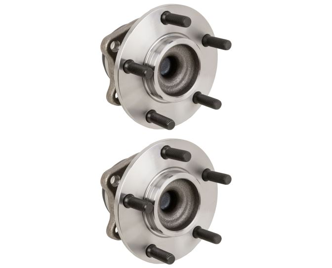 New 2007 Dodge Grand Caravan Wheel Hub Assembly Kit - Front Pair Pair of Rear Hubs - Front Wheel Drive Models with ABS