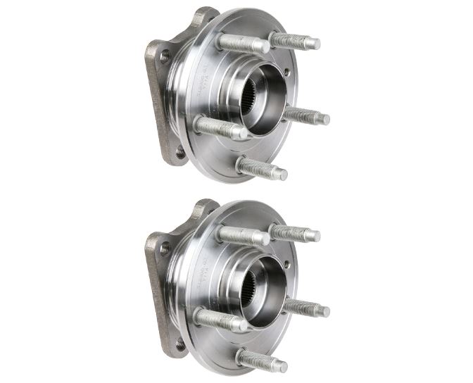 New 2008 Ford Taurus Wheel Hub Assembly Kit - Rear Pair Pair of Rear Hubs - AWD Models