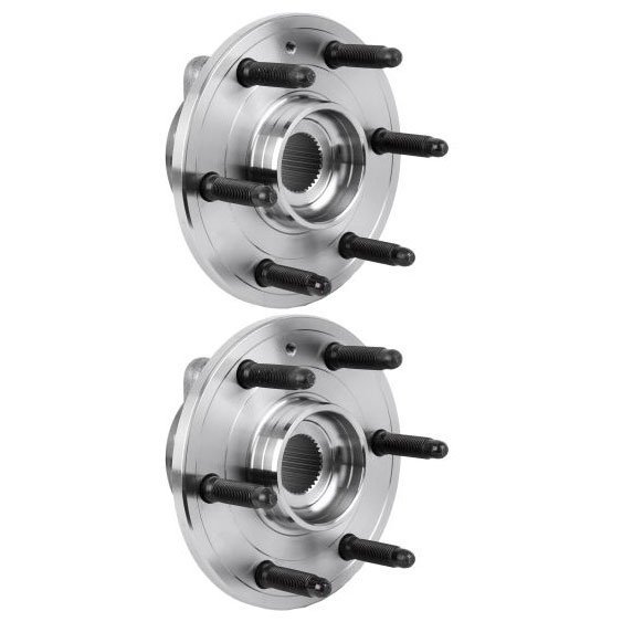 New 2007 Chevrolet Silverado Wheel Hub Assembly Kit - Front Pair Pair of Front Hubs - 1500 Non-Classic Models with 4 Wheel Drive