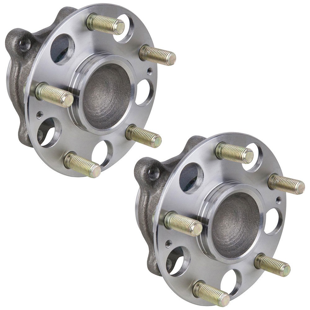 New 2007 Acura TSX Wheel Hub Assembly Kit - Rear Pair Pair of Rear Hubs - Base Models