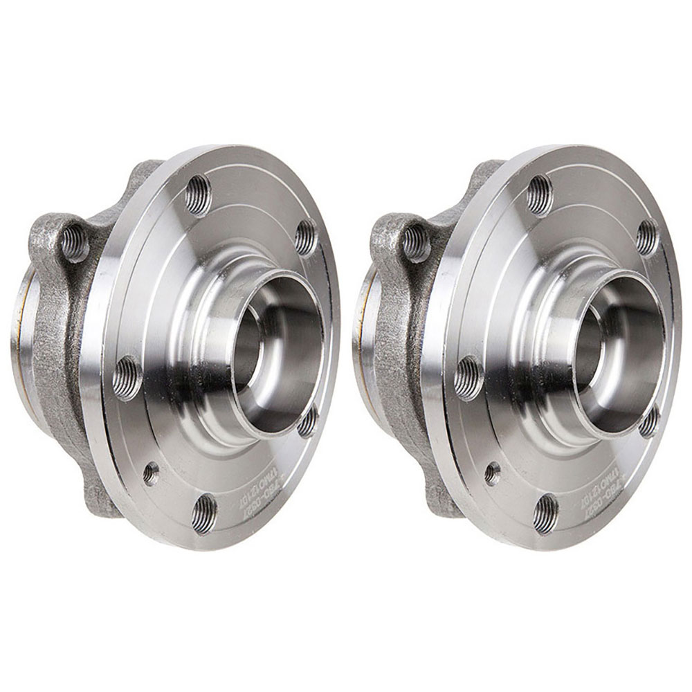 New 2013 Volkswagen GTI Wheel Hub Assembly Kit - Front Pair Pair of Front Hubs - 4 Bolt Flange