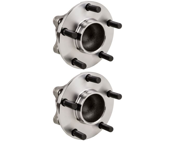 New 2004 Nissan 350Z Wheel Hub Assembly Kit - Front Pair Pair of Front Hubs - Rear Wheel Drive