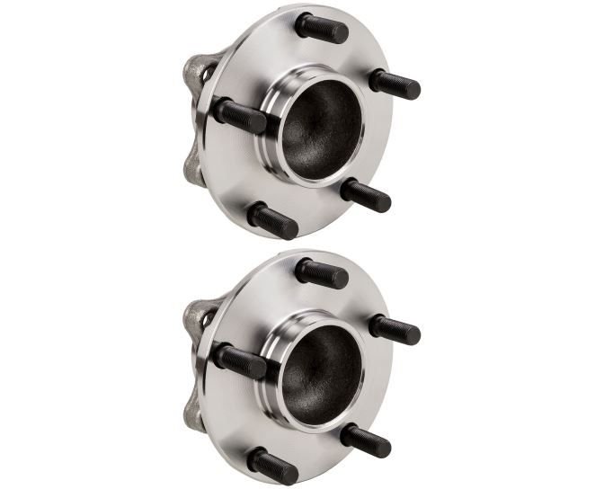 New 2004 Infiniti G35 Wheel Hub Assembly Kit - Front Pair Pair of Front Hubs - Rear Wheel Drive