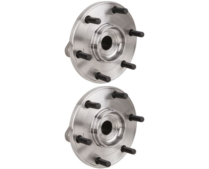 New 2007 Nissan Titan Wheel Hub Assembly Kit - Front Pair Pair of Front Hubs - 4WD - To Production Date 04/2007