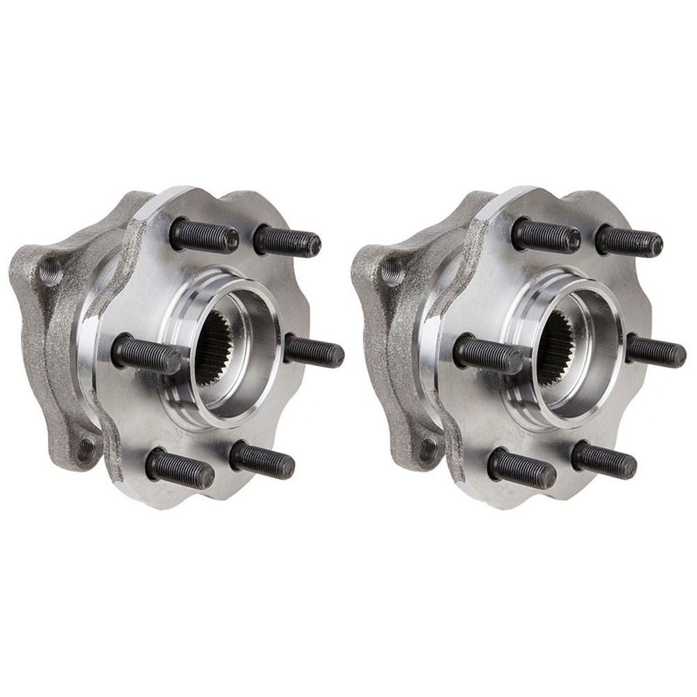 New 2009 Nissan Pathfinder Wheel Hub Assembly Kit - Rear Pair Pair of Rear Hubs