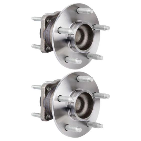 New 2009 Saturn Aura Wheel Hub Assembly Kit - Rear Pair Pair of Rear Hubs - FWD Models with ABS