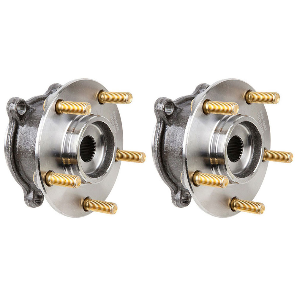 New 2006 Mitsubishi Endeavor Wheel Hub Assembly Kit - Rear Pair Pair of Rear Hubs - AWD Models