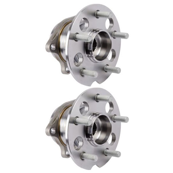 New 2004 Toyota Sienna Wheel Hub Assembly Kit - Rear Pair Pair of Rear Hubs - AWD Models