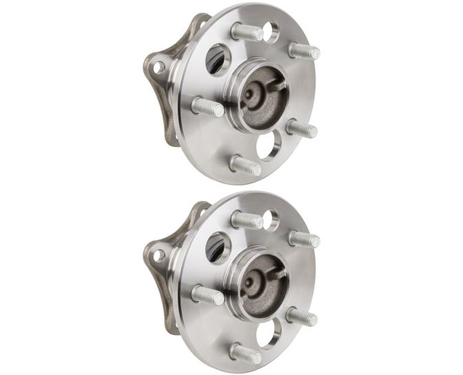 New 1992 Toyota Camry Wheel Hub Assembly Kit - Rear Pair Pair of Rear Hubs - Models with ABS