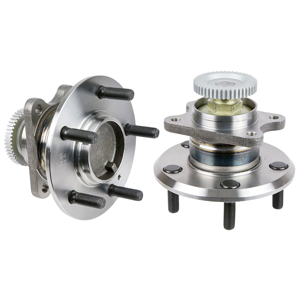 New 2001 Hyundai XG300 Wheel Hub Assembly Kit - Rear Pair Pair of Rear Hubs - All Models