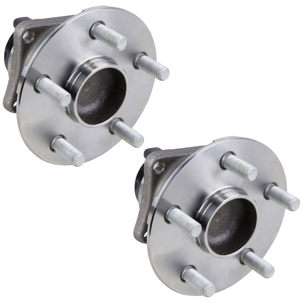 New 2007 Pontiac Vibe Wheel Hub Assembly Kit - Rear Pair Pair of Rear Hubs - FWD Models with ABS