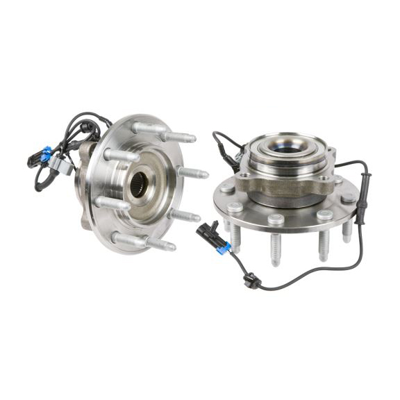 New 2007 GMC Sierra Wheel Hub Assembly Kit - Front Pair Pair of Front Hubs - 3500 Heavy Duty Models with 4WD and with Single Rear Wheels