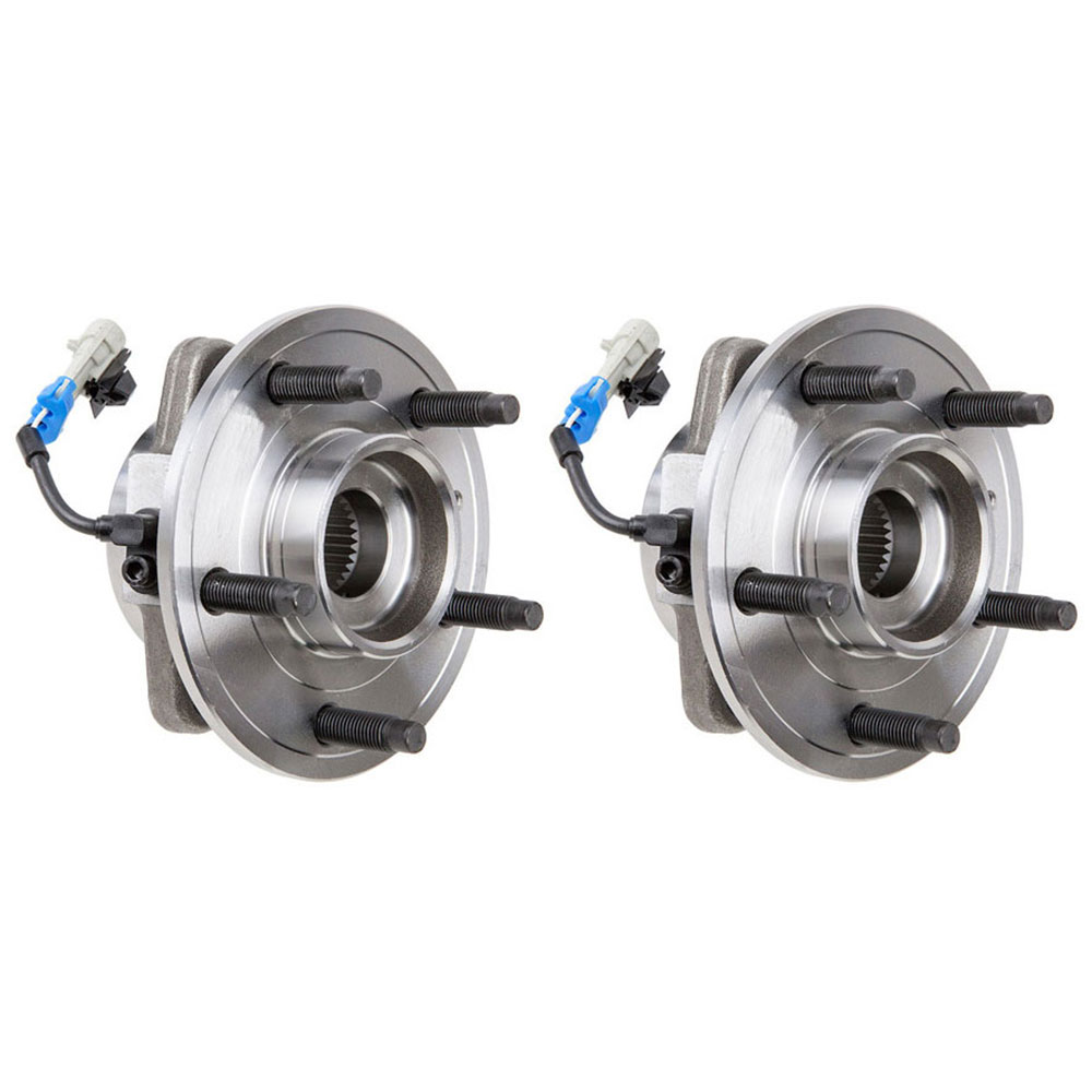 New 2008 Chevrolet Equinox Wheel Hub Assembly Kit - Front Pair Pair of Front Hubs - All Models