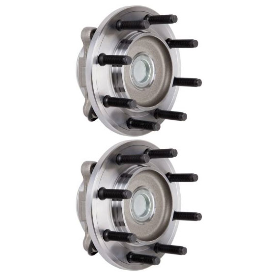 New 2010 Dodge Ram Trucks Wheel Hub Assembly Kit - Front Pair Pair of Front Hubs - 2500 Models - 2WD