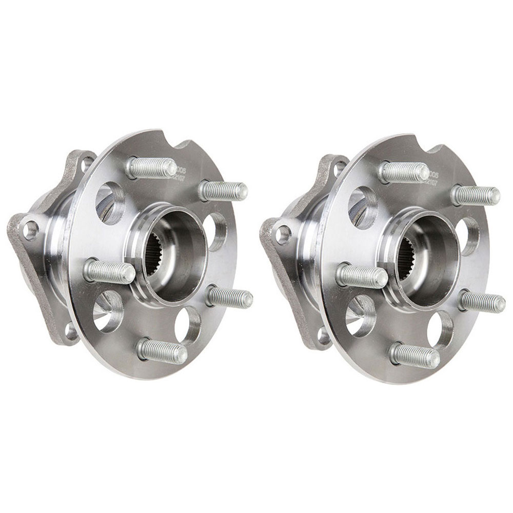 New 2005 Toyota RAV4 Wheel Hub Assembly Kit - Rear Pair Pair of Rear Hubs - All Wheel Drive Models