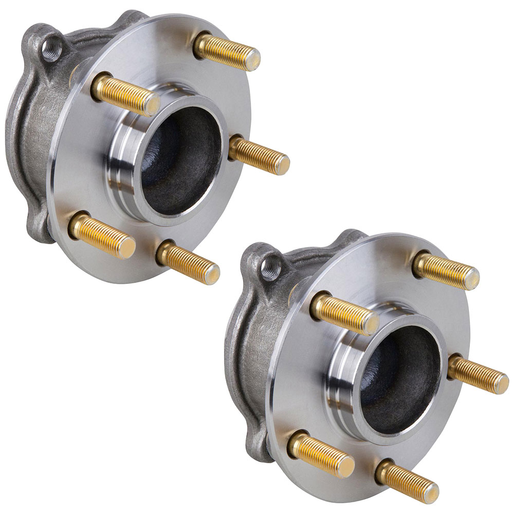 New 2005 Mitsubishi Endeavor Wheel Hub Assembly Kit - Front Pair Pair of Rear Hubs - Front Wheel Drive Models