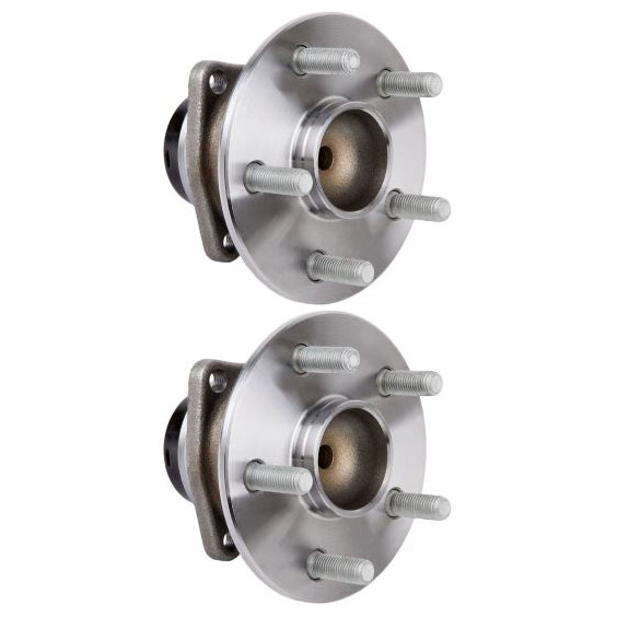 New 2000 Toyota Celica Wheel Hub Assembly Kit - Rear Pair Pair of Rear Hubs - Four Wheel ABS Models