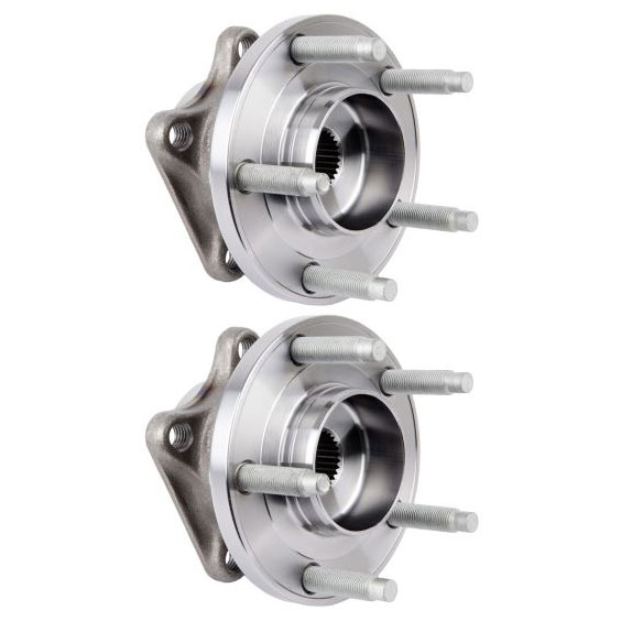 New 2008 Ford Edge Wheel Hub Assembly Kit - Rear Pair Pair of Rear Hubs - All Wheel Drive Models