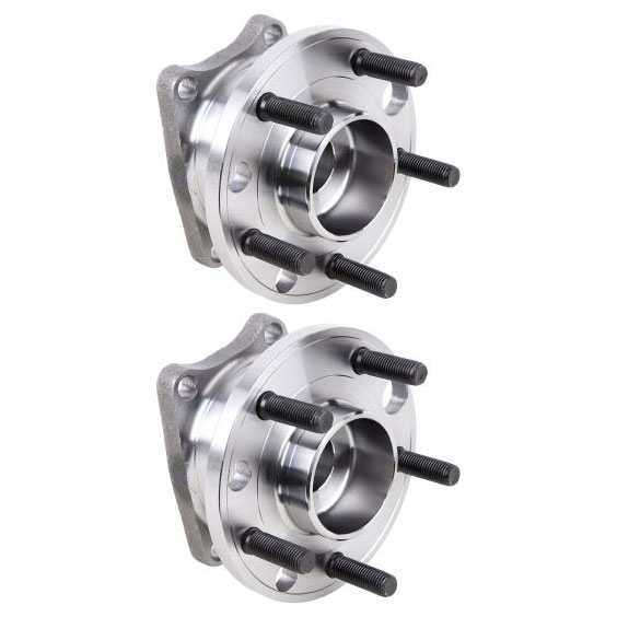 New 2008 Volvo S80 Wheel Hub Assembly Kit - Rear Pair Pair of Rear Hubs - All Wheel Drive Models