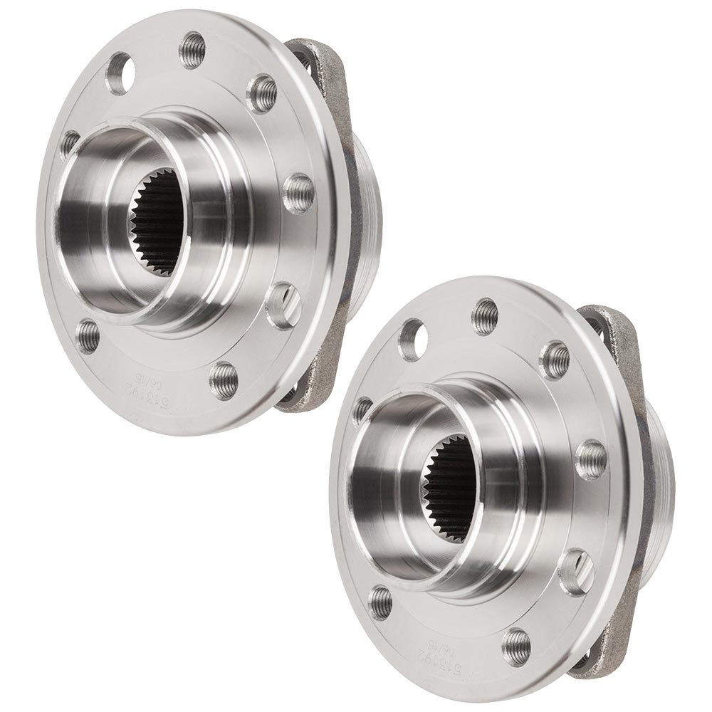 New 2004 Saab 9-5 Wheel Hub Assembly Kit - Front Pair Pair of Front Hubs - All Models