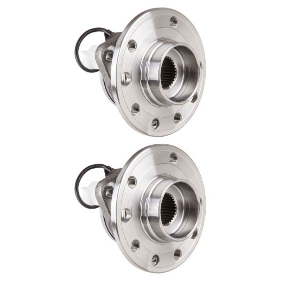New 2010 Saab 9-3 Wheel Hub Assembly Kit - Front Pair Pair of Front Hubs - All Models