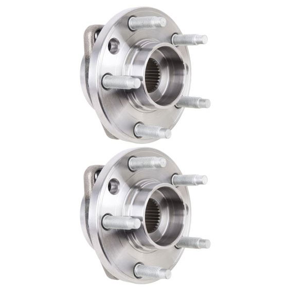 New 2008 Pontiac Solstice Wheel Hub Assembly Kit - Rear Pair Pair of Rear Hubs- Non-ABS Models