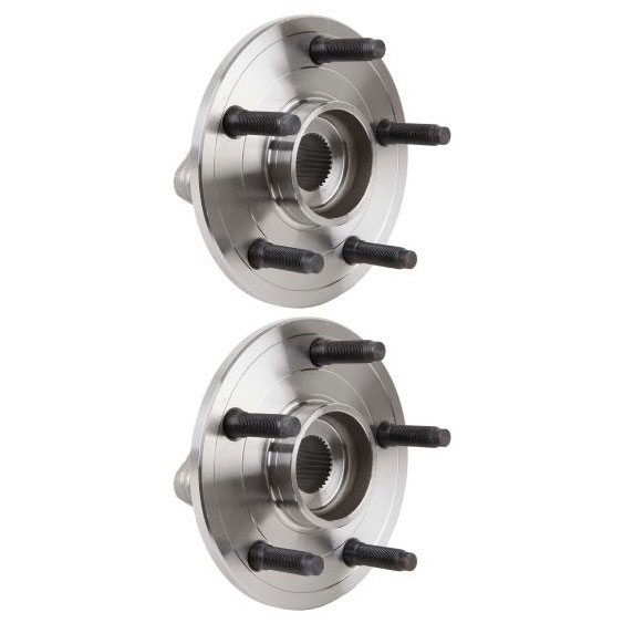 New 2011 Dodge Ram Trucks Wheel Hub Assembly Kit - Front Pair Pair of Front Hubs - 1500 Models