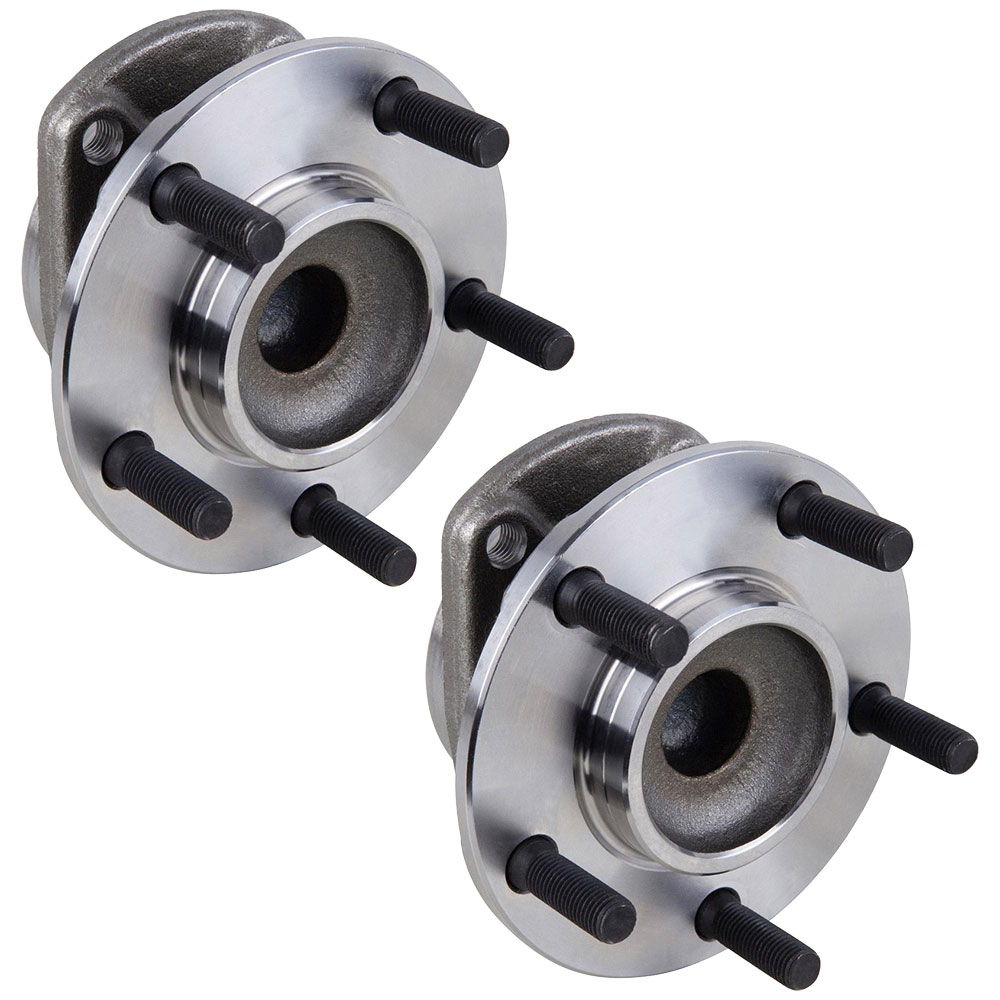 New 1998 Acura CL Wheel Hub Assembly Kit - Rear Pair Pair of Rear Hubs - Base Models with ABS