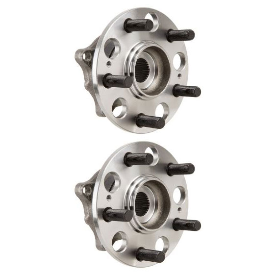 New 2011 Acura RL Wheel Hub Assembly Kit - Rear Pair Pair of Rear Hubs - AWD