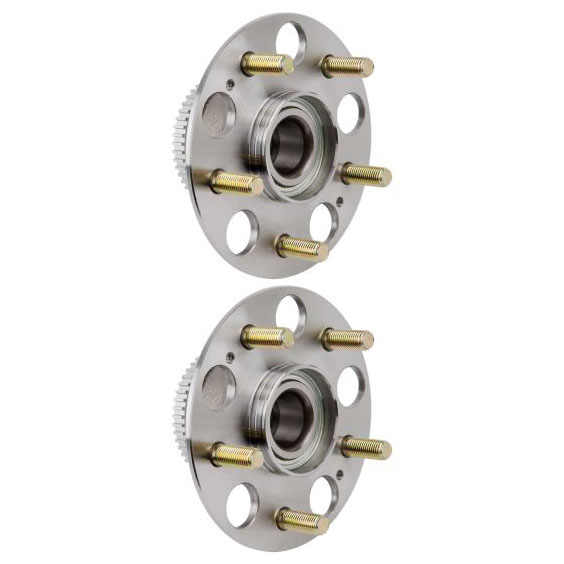 New 2005 Honda Civic Wheel Hub Assembly Kit - Rear Pair Pair of Rear Hubs - SI and SIR Models