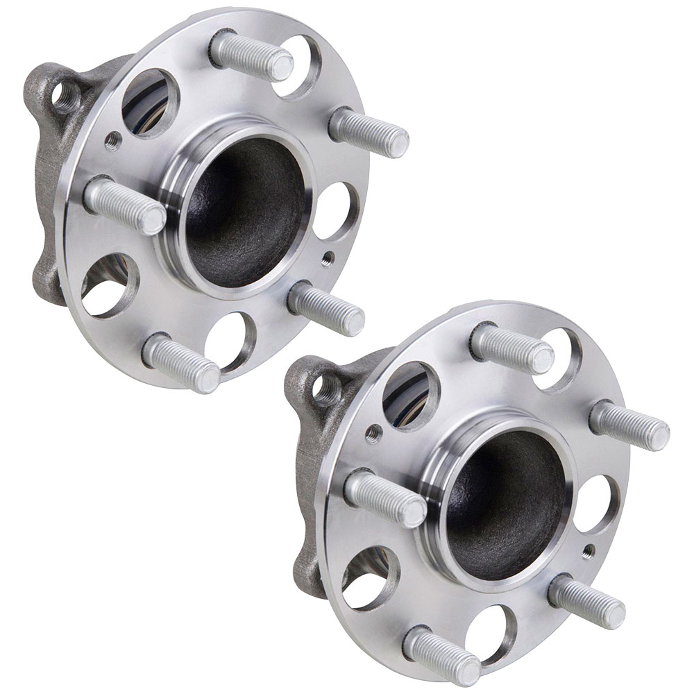 New 2009 Honda Accord Wheel Hub Assembly Kit - Front Pair Pair of Rear Hubs - Front Wheel Drive Models