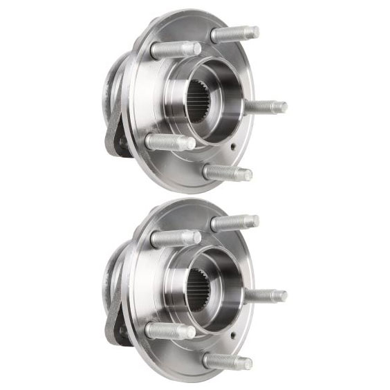 New 2012 Buick Verano Wheel Hub Assembly Kit - Front Pair Pair of Front Hubs - Front Wheel Drive Models